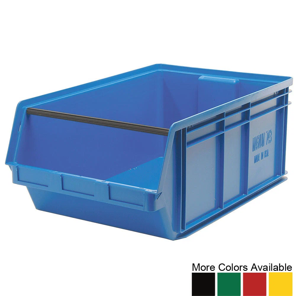 Dependable 29 quot d x 18-3 8 quot w x 11-7 8 quot h Magnum Stacking Bins High-Performance