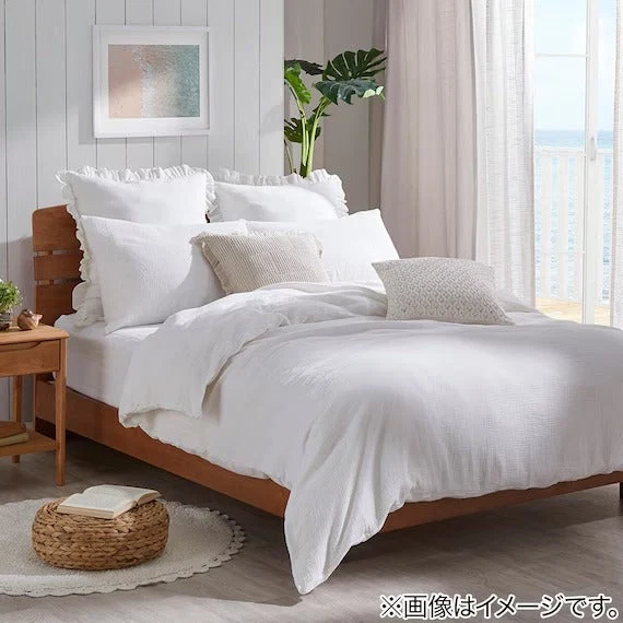 Selected FITTED SHEET38 WGAUZE WH SZ38 Q High-End