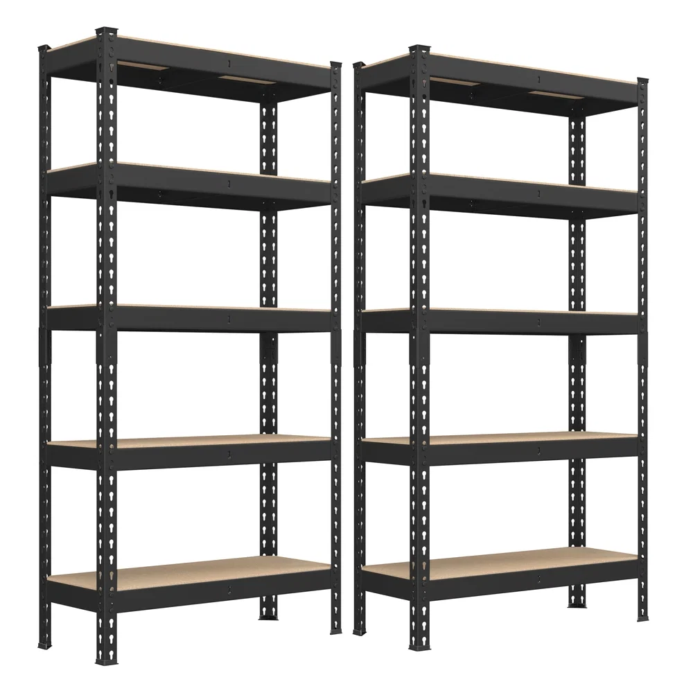Crafted SONGMICS 5-Tier Storage Shelves set of 2 Safe