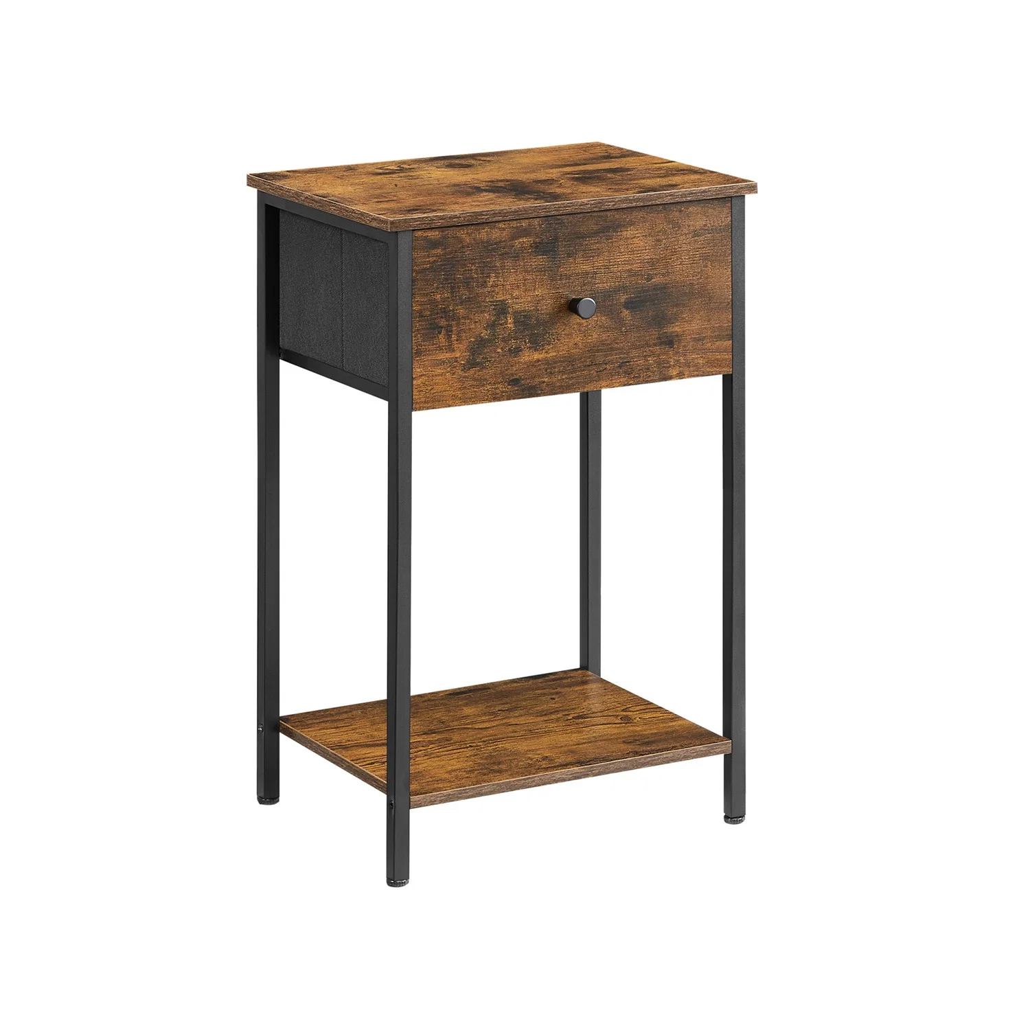 Crafted VASAGLE Nightstand with Fabric Drawer Expertly Made
