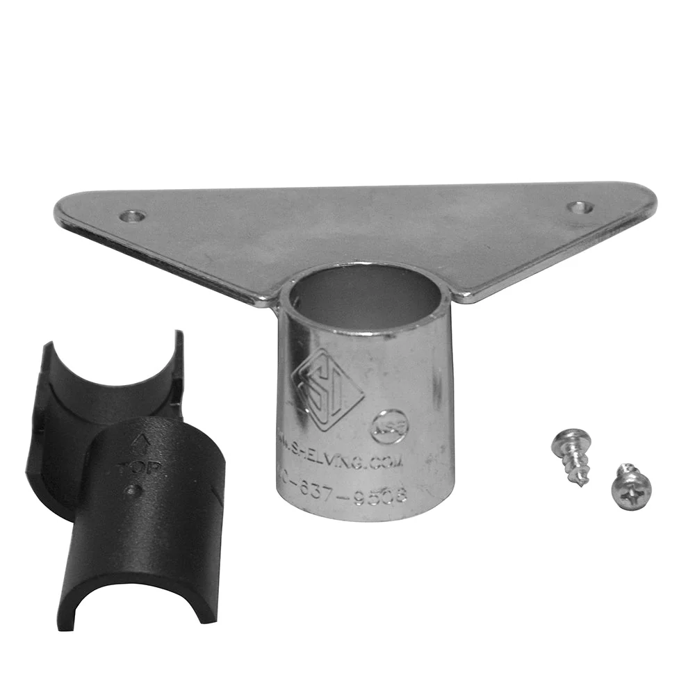 Enhanced Counter Top Mounting Plate for Wire Shelving Refined