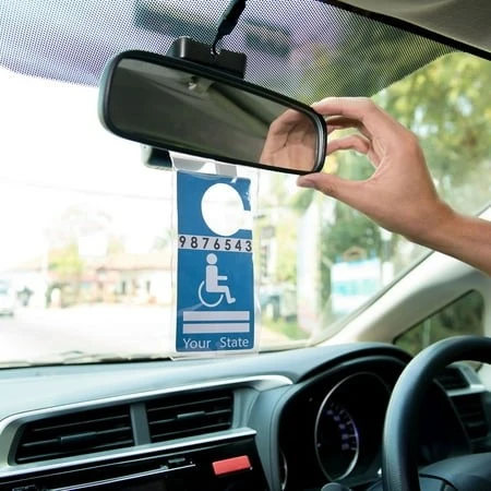 Verified HANDICAPPED PARKING PLACARD HOLDER Healthy