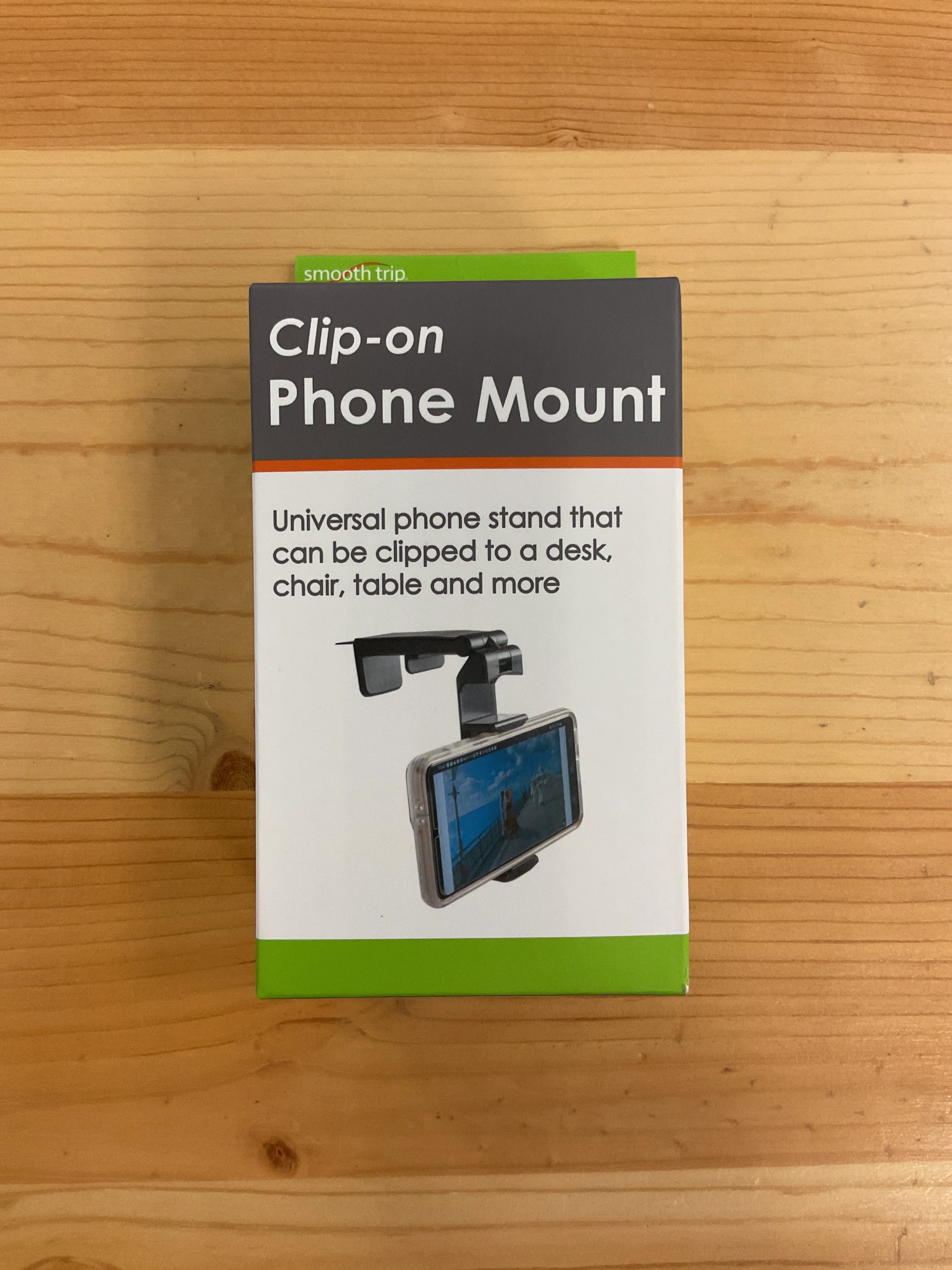 Eco-Friendly CLIP-ON PHONE MOUNT Selected