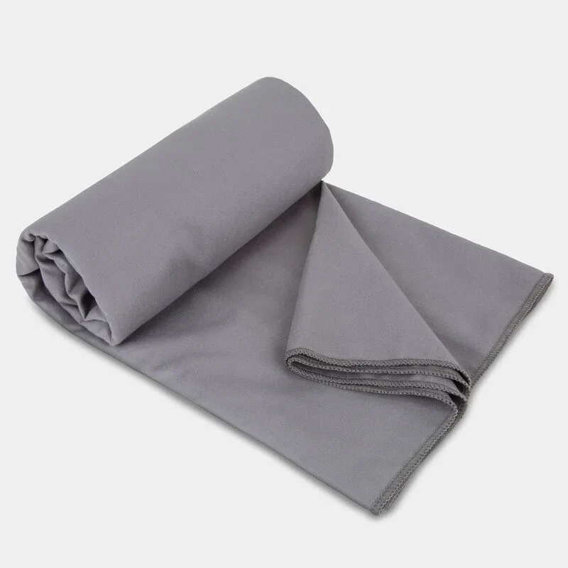 Genuine ANTI-BACTERIAL TRAVEL TOWEL GRAY Breathable