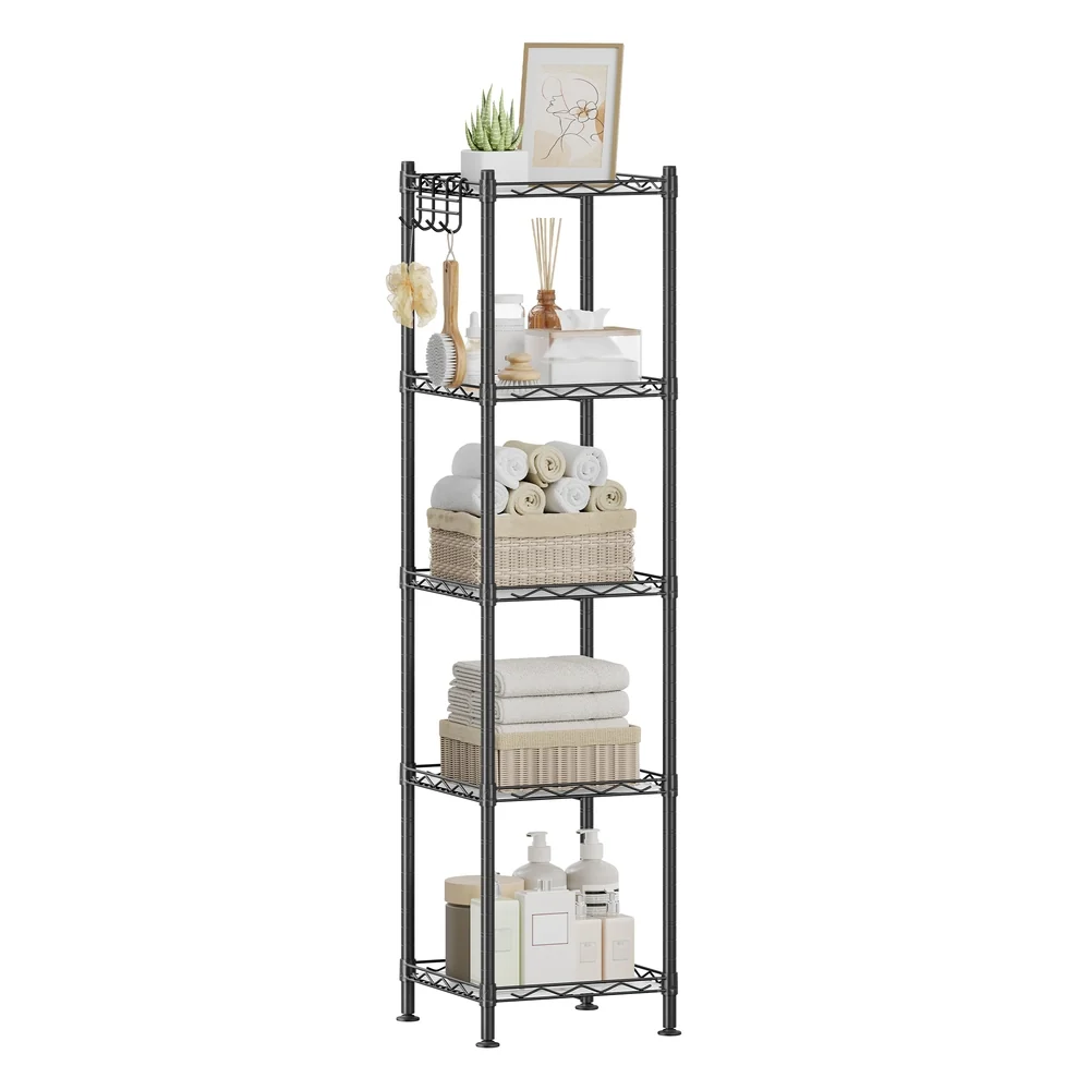 Authentic SONGMICS Storage Rack for Small Space Pure