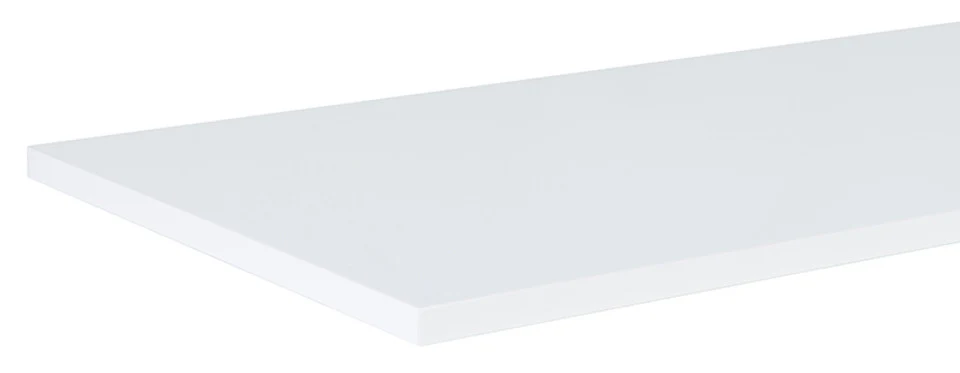 Safe 72 quot x14 quot WOOD SHELF WHITE Lightweight