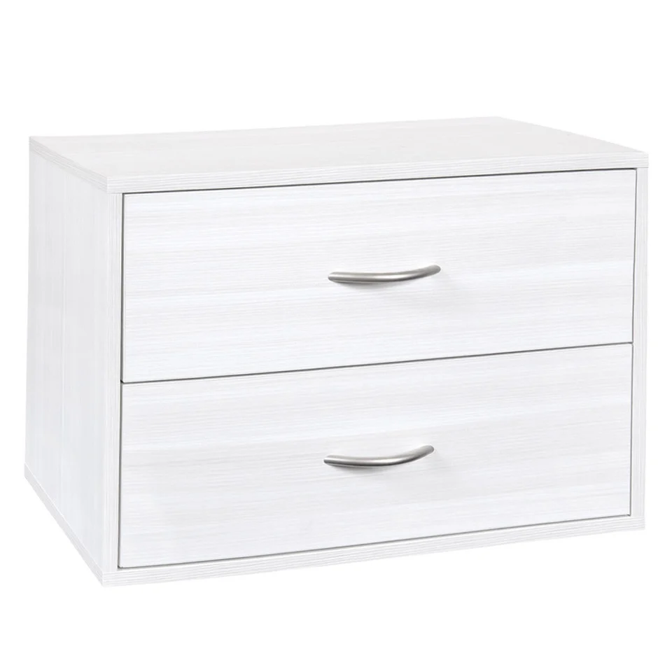 Natural BIG OBOX 2 DRAWER SNOWDRIFT Carefully Designed