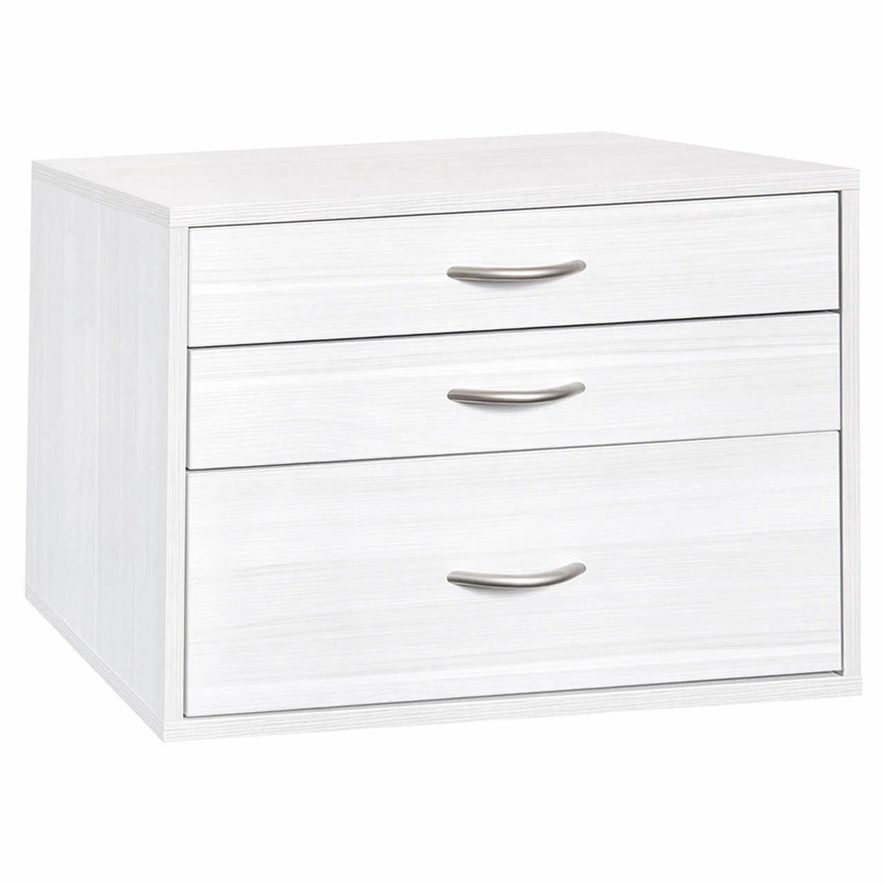 Outstanding BIG OBOX 3 DRAWER SNOWDRIFT Casual