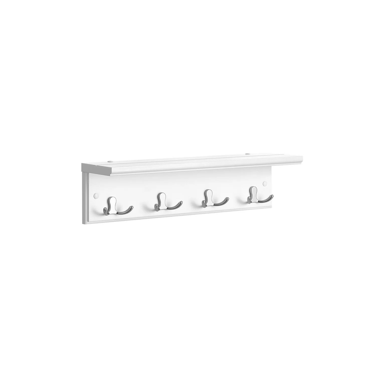 Soft SONGMICS Coat Rack with Shelf and 4 Double Hooks Genuine