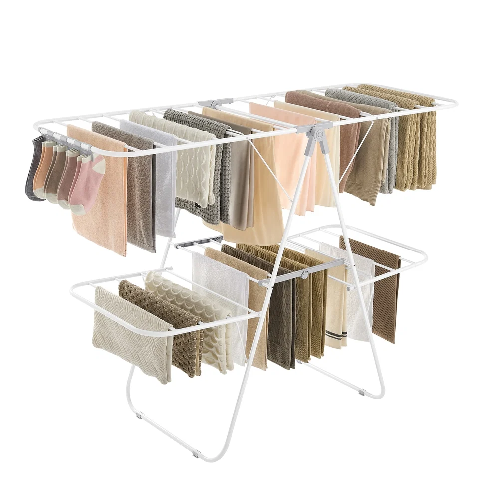 Sophisticated SONGMICS Clothes Drying Rack with Adjustable Shelves Optimized