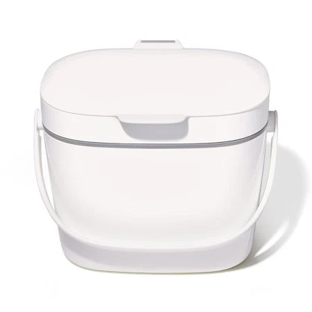 Sustainable OXO GG COMPOST BIN 1.75 GAL WHITE Soft