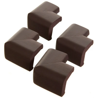 Specialty FOAM CORNER PROTECTORS 4PK BROWN First-Class