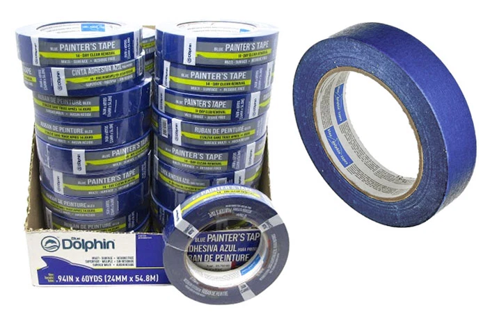 Specialty BLUE DOLPHIN PAINTER TAPE 60YD Consistent