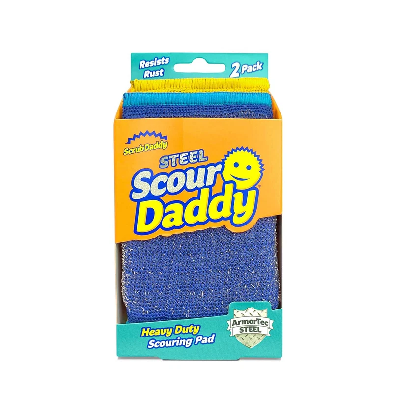 Breathable SCOUR DADDY STEEL 2PK Fashionable