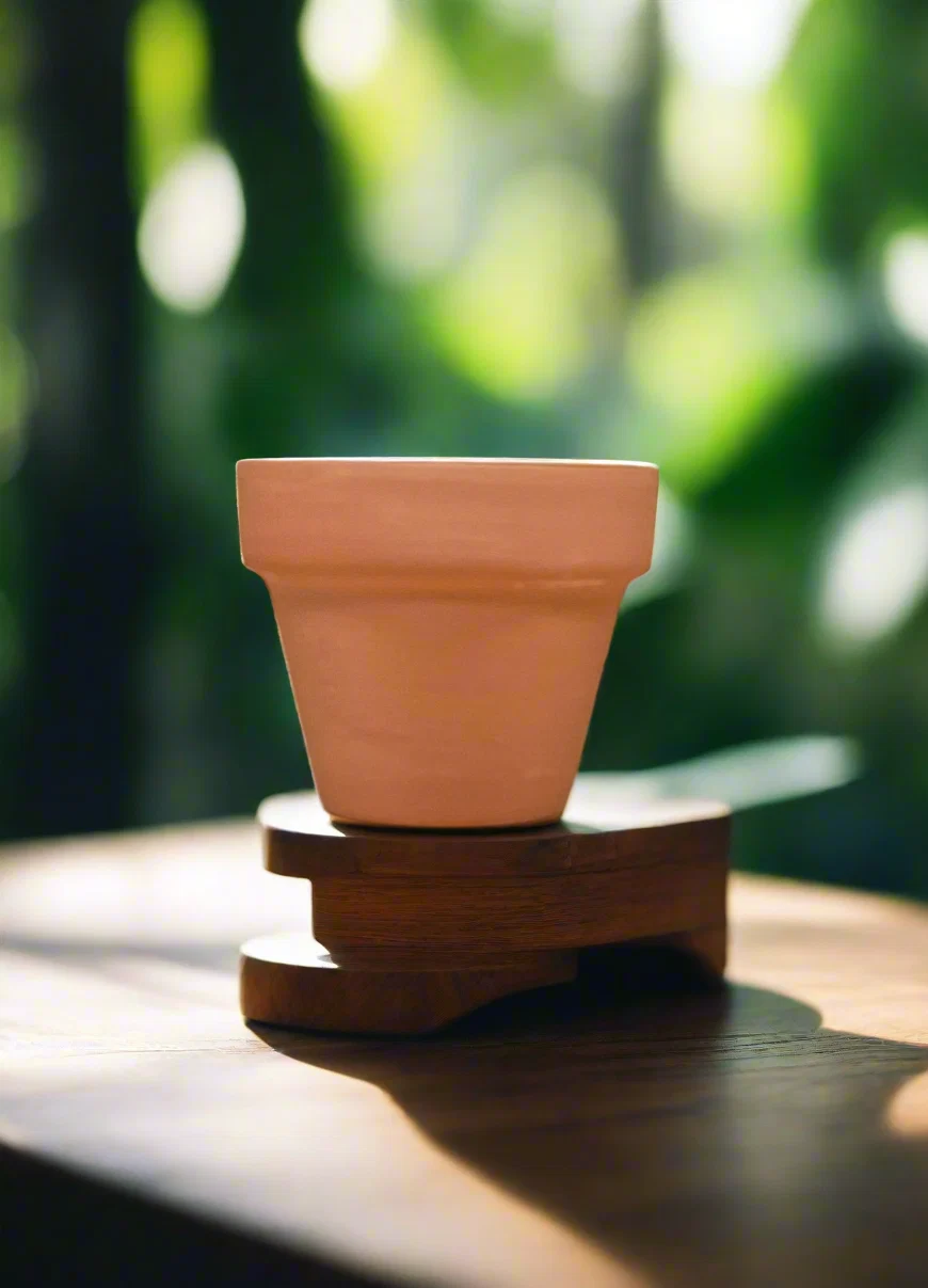 Green TERRA COTTA STANDARD CLAY POT 1.89 quot First-Class