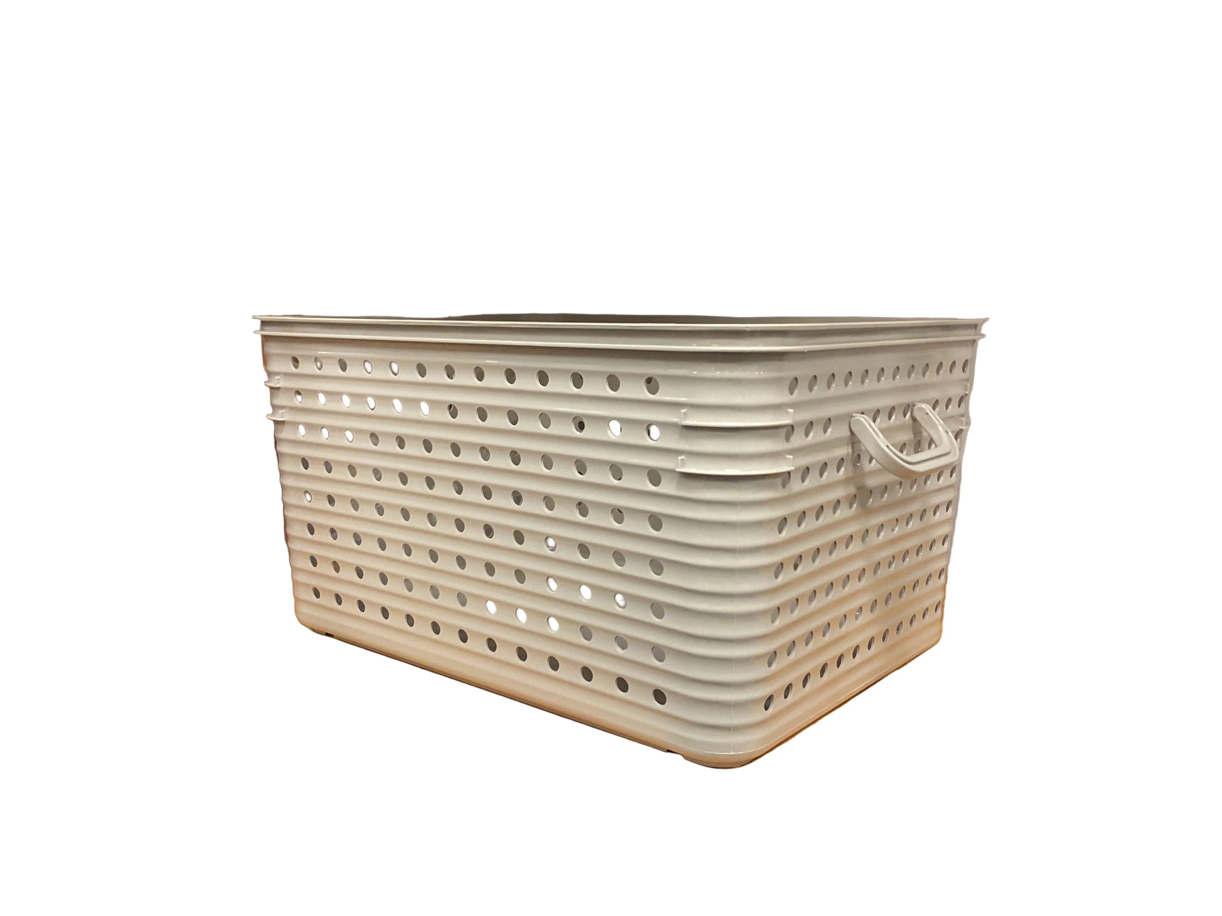 Superior LARGE DOT BASKET TAUPE Certified