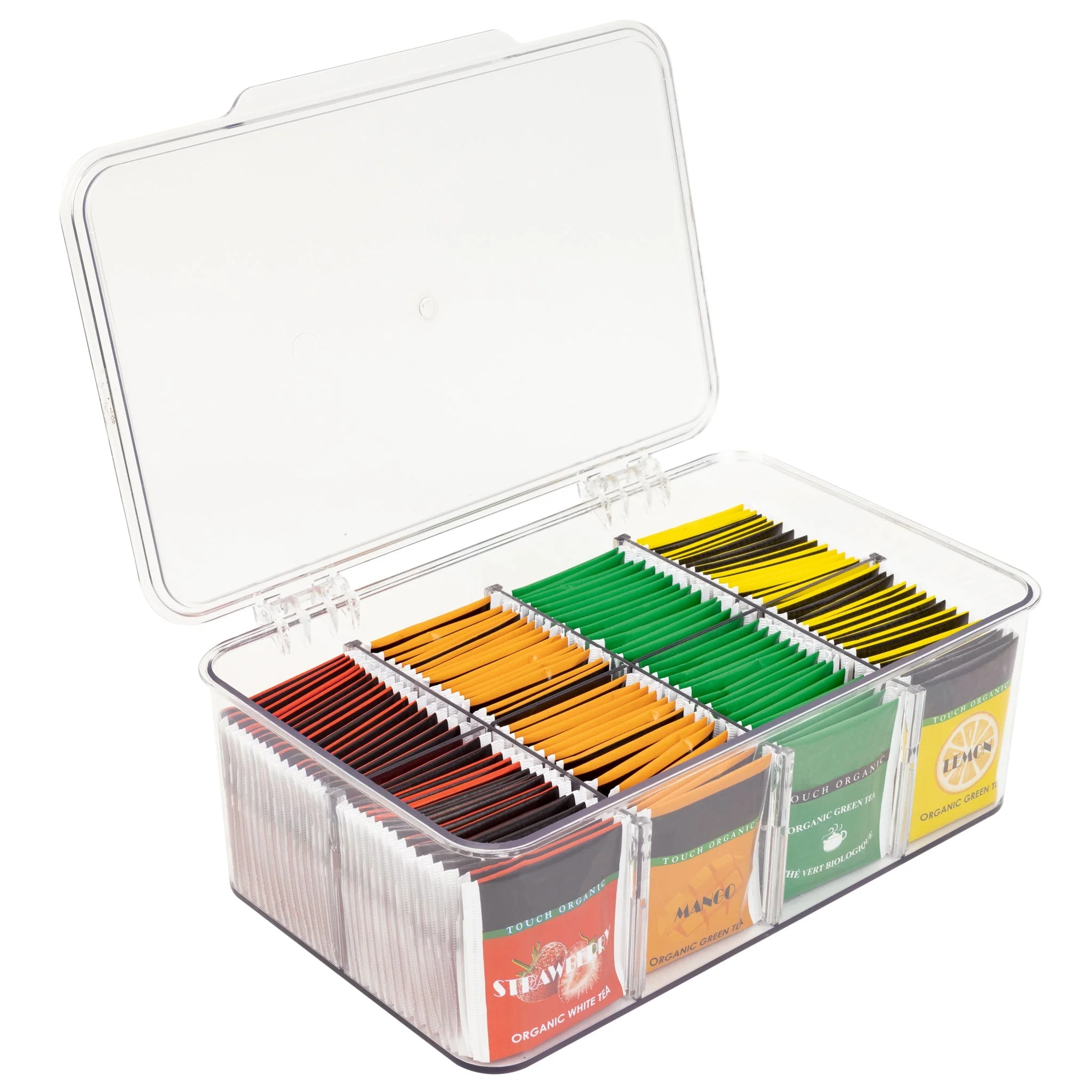 Clean TEA BAG ORGANIZER 8 COMPARTMENT Eco-Friendly