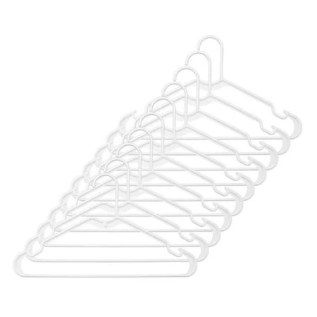 Original Design HANGER PLASTIC WHITE 10PK Trusted