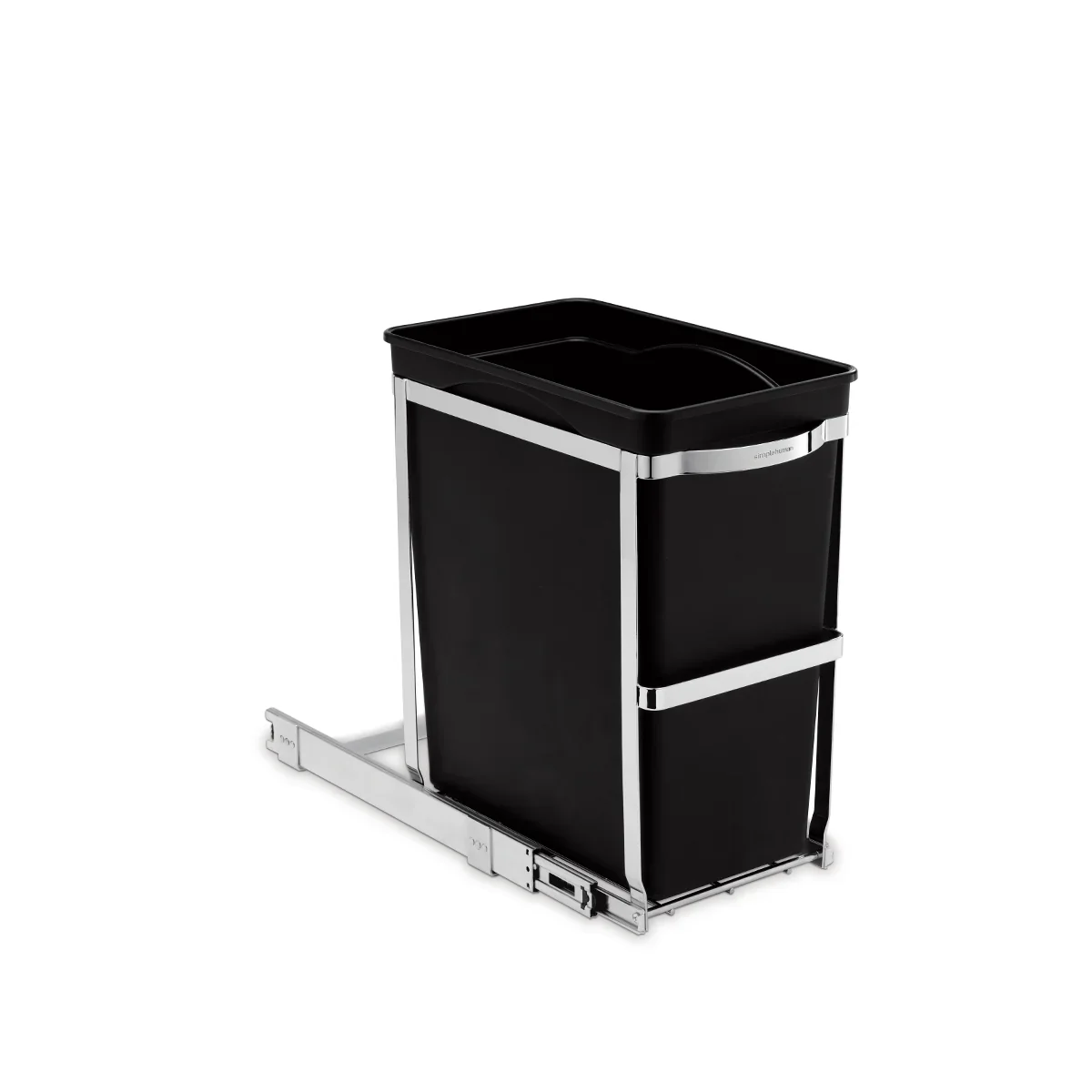 Green UNDER COUNTER PULL OUT CAN 30L Reusable