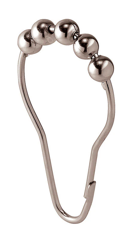 Prestigious SHOWER CURTAIN RINGS 12PK CHROME Enhanced