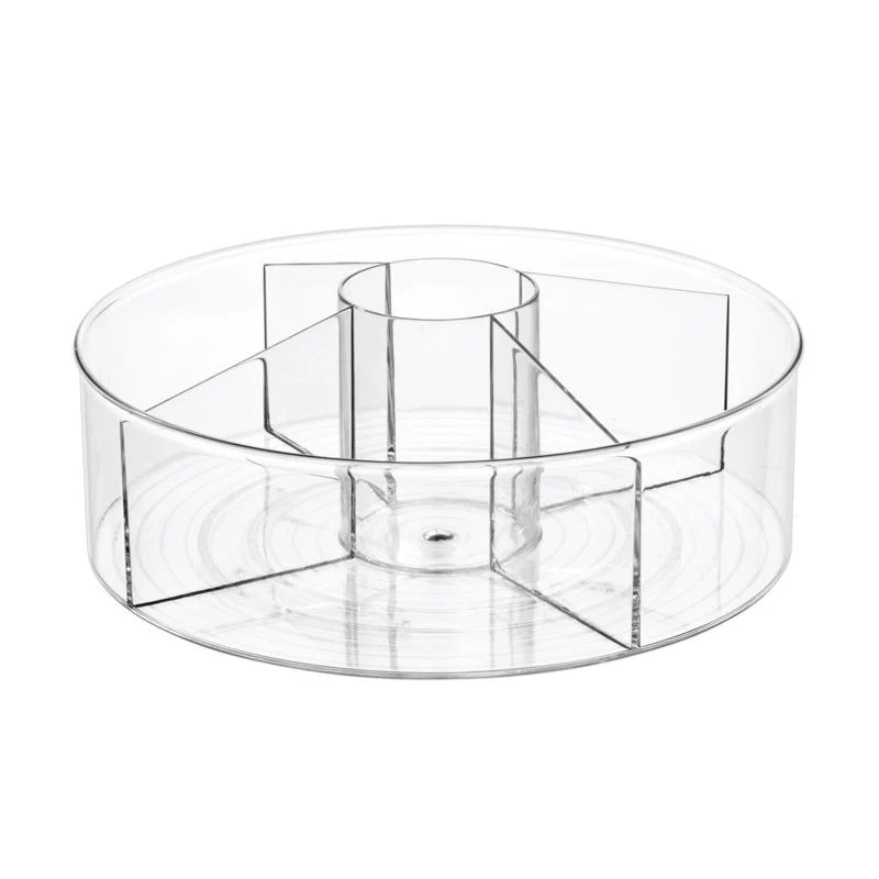 Premium Material CLEAR DIVIDED BIN 4.5 quot X11.5 quot X11.5 quot Proven