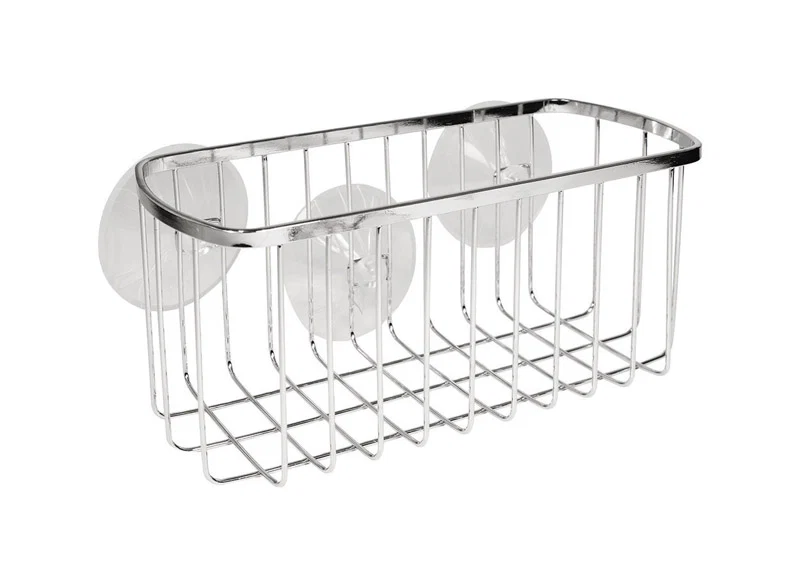 Optimized SHOWER BASKET SILVER Proven