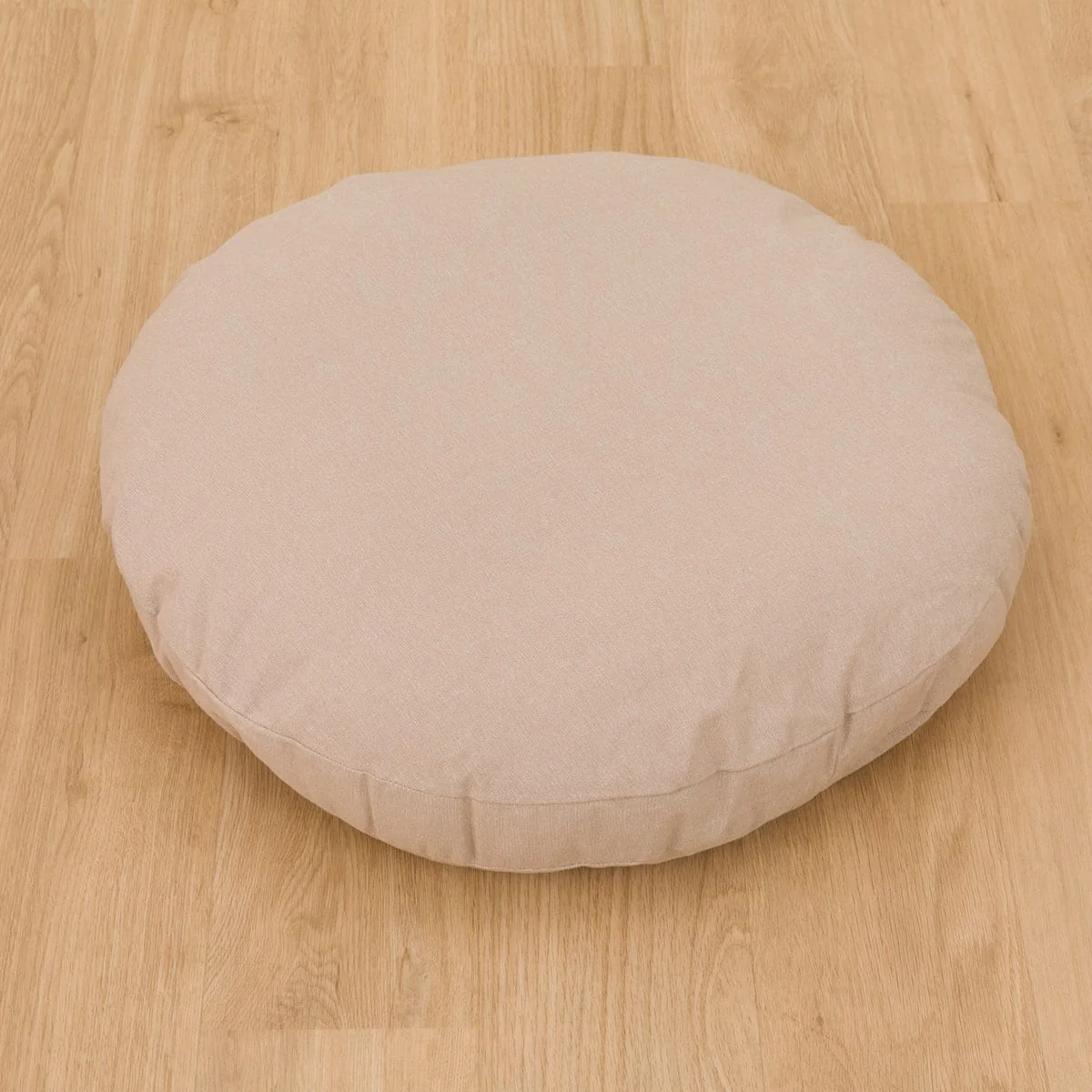 Fine Crafted Home HO001 Round Floor Cushion 60cm Beige High-Grade