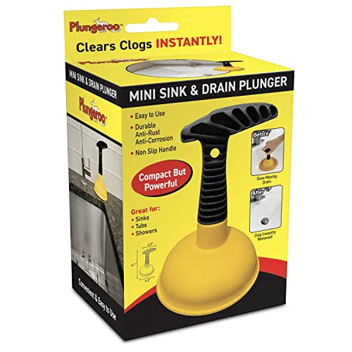 Quality PLUNGEROO SINK amp DRAIN PLUNGER Easy-to-Use