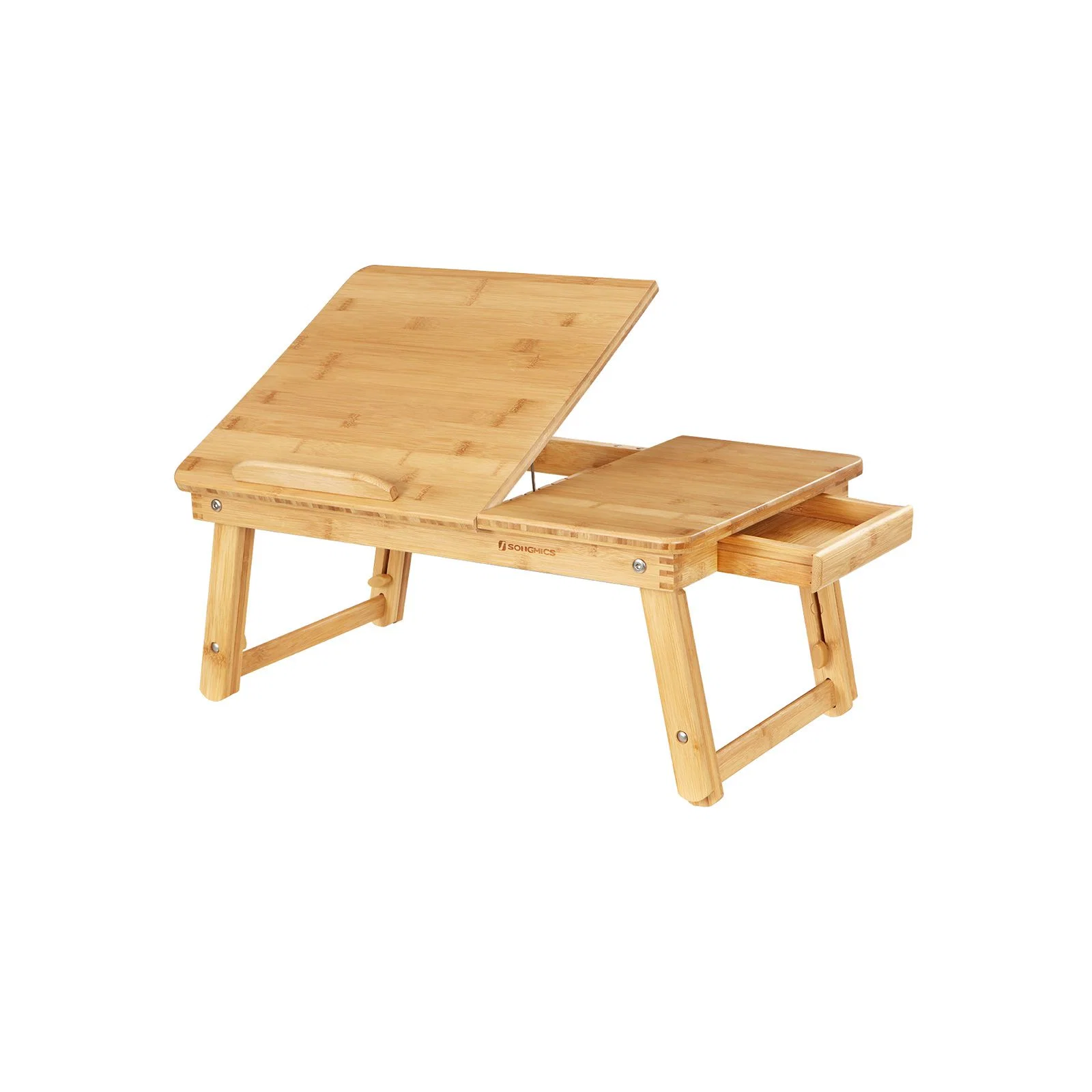 Prestigious SONGMICS Foldable Multi-Fnction Lapdesk with Storage Drawer Detailed