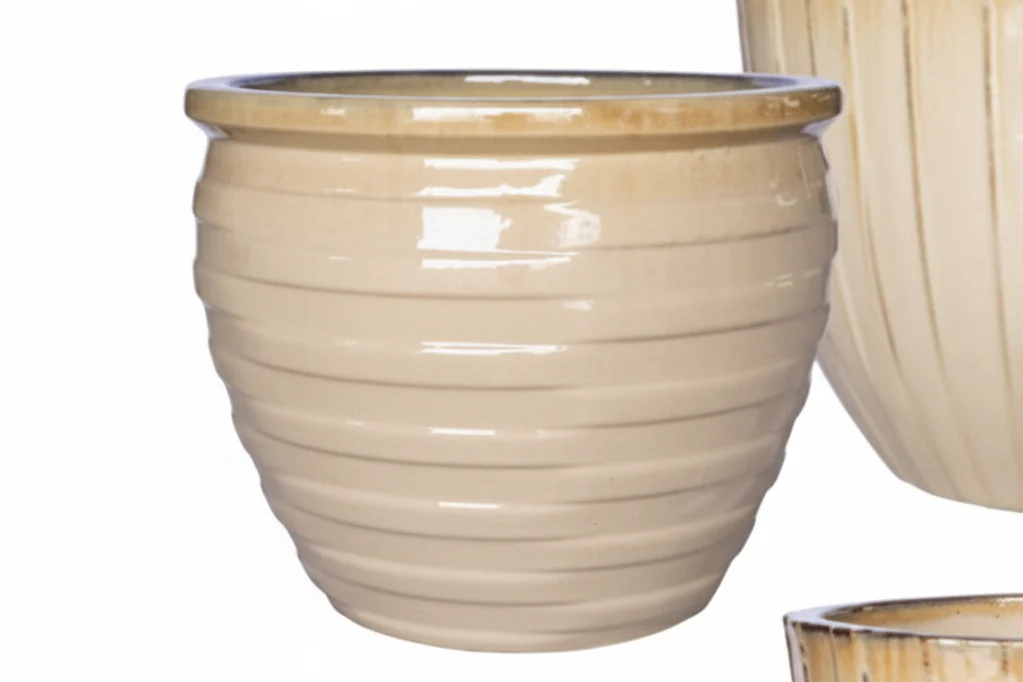 Authentic TECHNO 21 quot PLANTER CREAM Clean