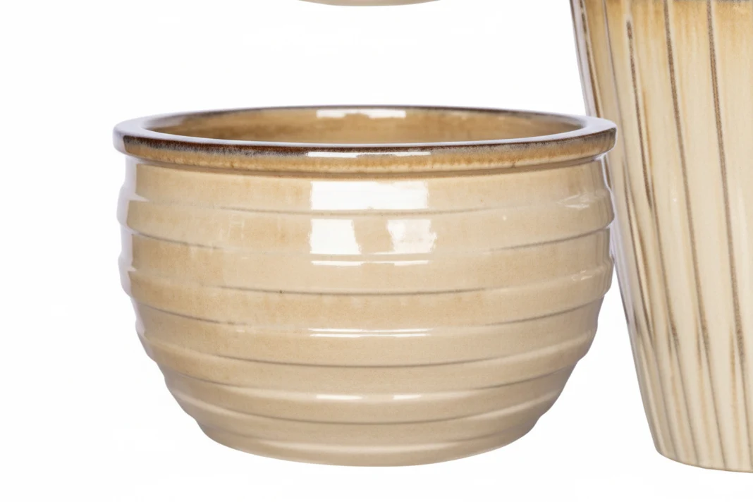 Top-Quality TECHNO 12.4 quot BOWL PLANTER CREAM World-Class