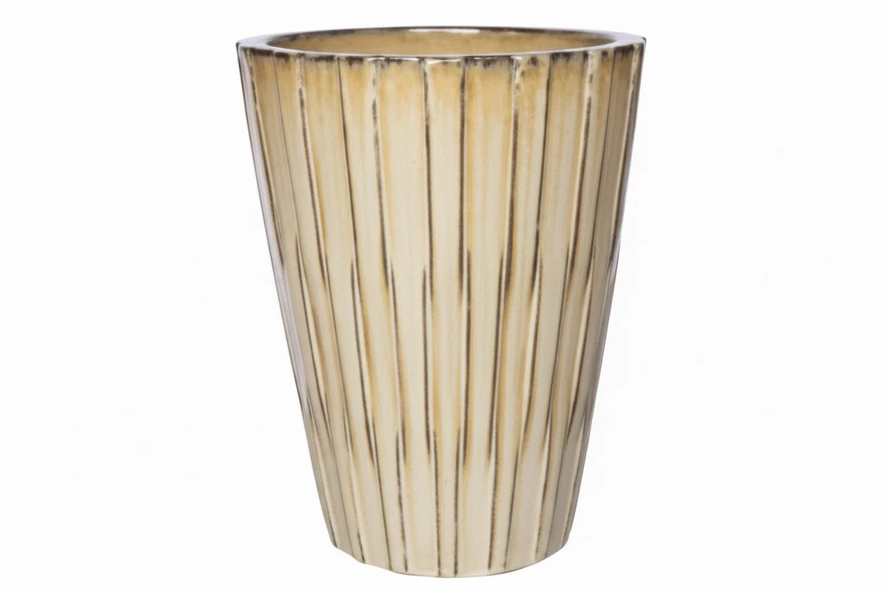 High-Performance TECHNO 23.6 quot TALL PLANTER CREAM Superior