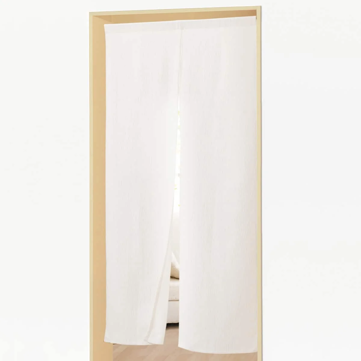 User-Friendly Noren Doorway Curtain C1 Ivory W85 x H150 cm Stylish