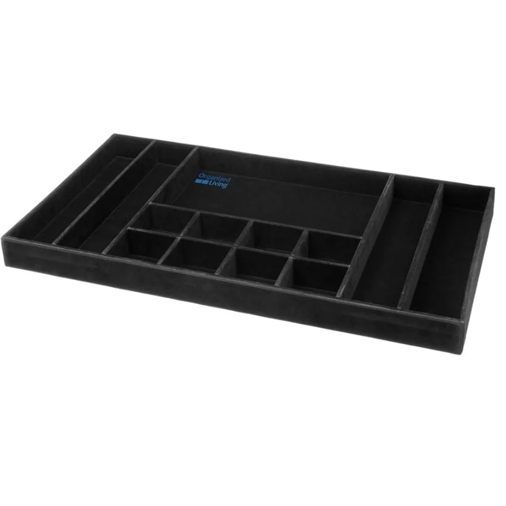 Original Jewelry Insert for Double Hang O-Box - Black Enhanced