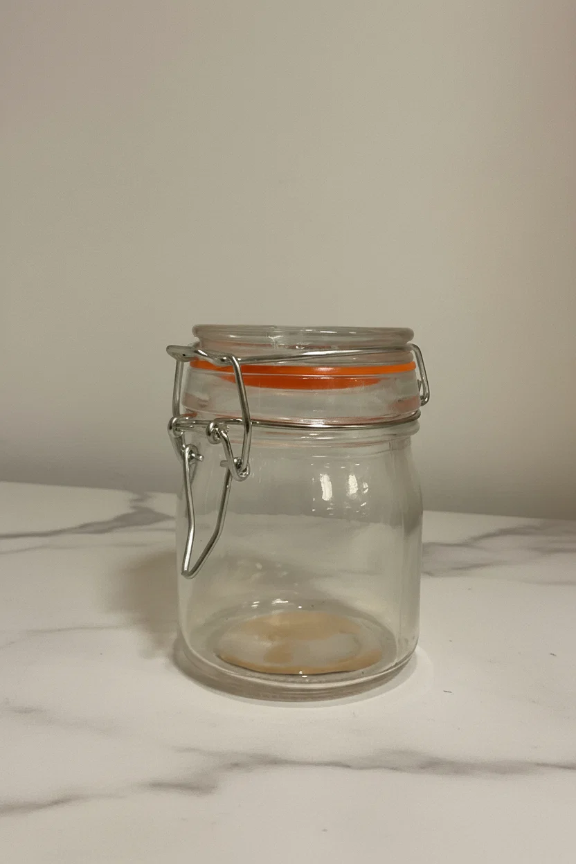 Fashionable FLIP TOP JAR MEDIUM Durable