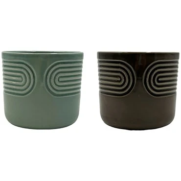 Pure M. CARR GLAZED CERAMIC POT Original Design