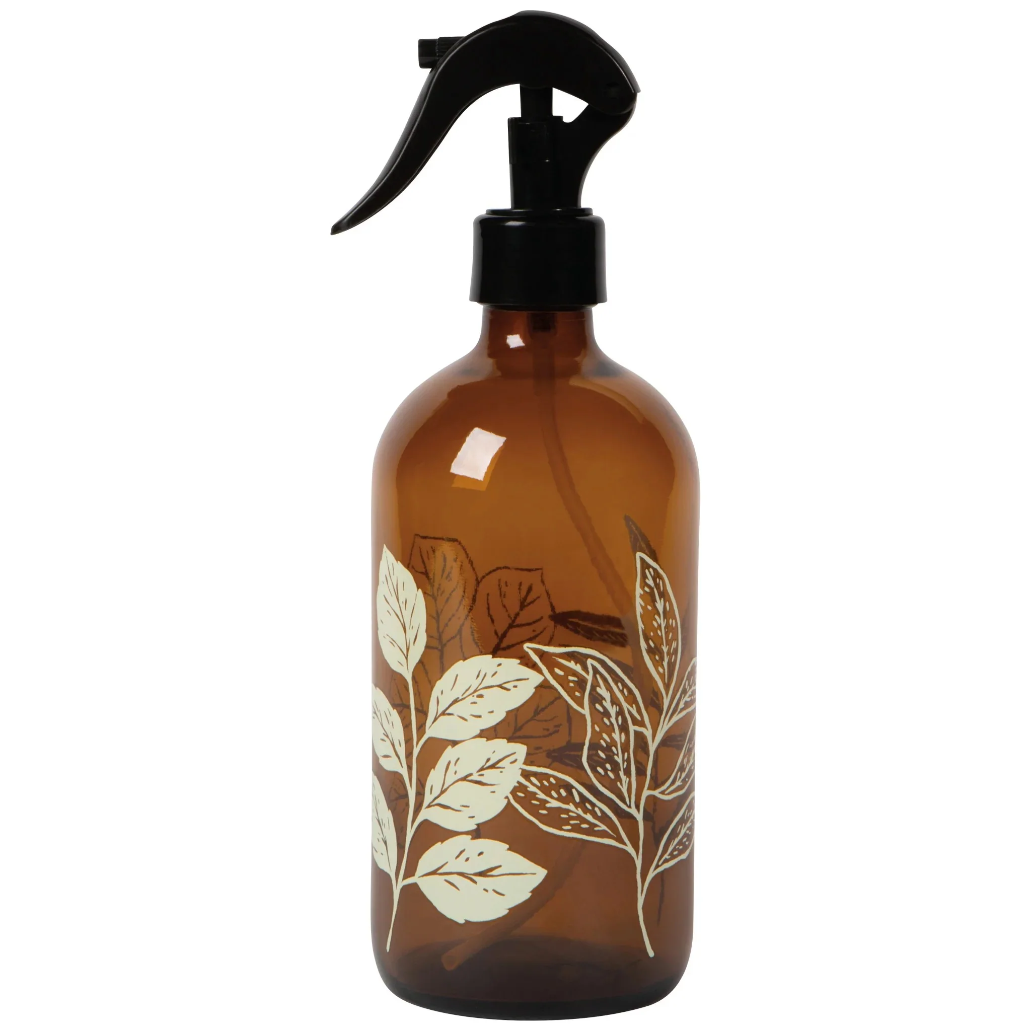 Smooth GLASS SPRAY BOTTLE FERN amp FROND Natural