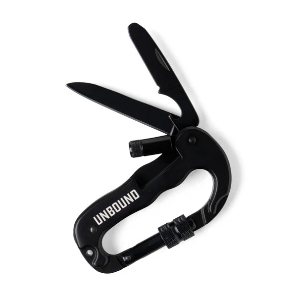 Prestigious UNBOUND 6-IN-1 CARABINER MULTITOOL Pure