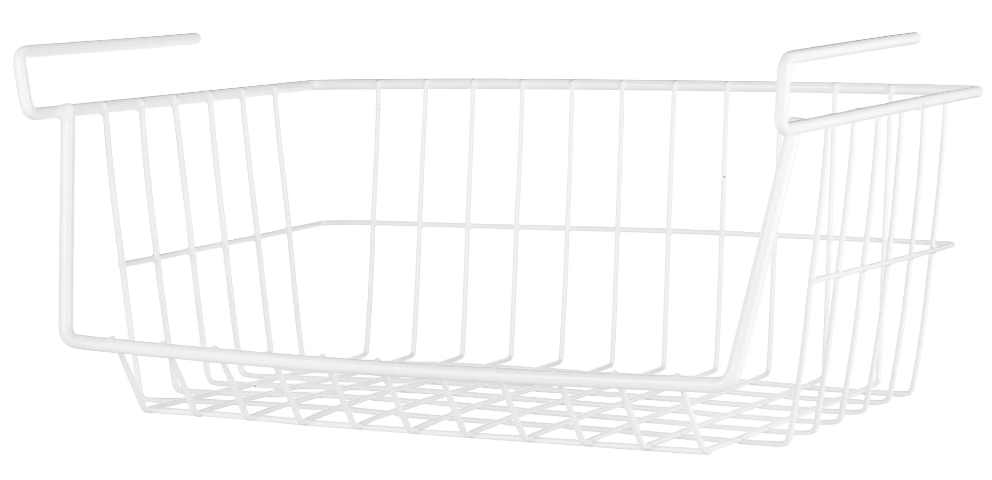 Verified UNDER SHELF BASKET WHITE Easy-to-Use