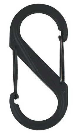 Premium S-BINER PLASTIC 4 BLACK Premium Material