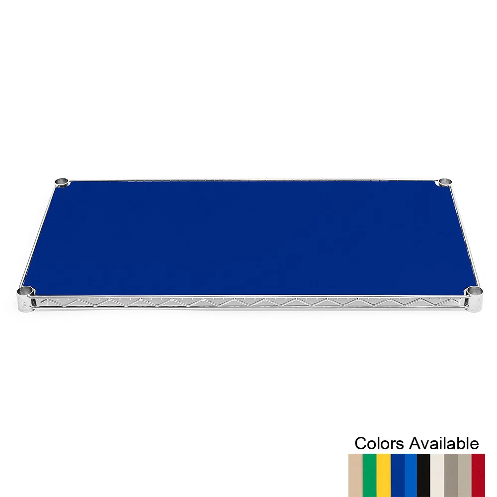 Breathable 14 quot d x 48 quot w Plastic Wire Shelf Liners for Side Panels Outstanding