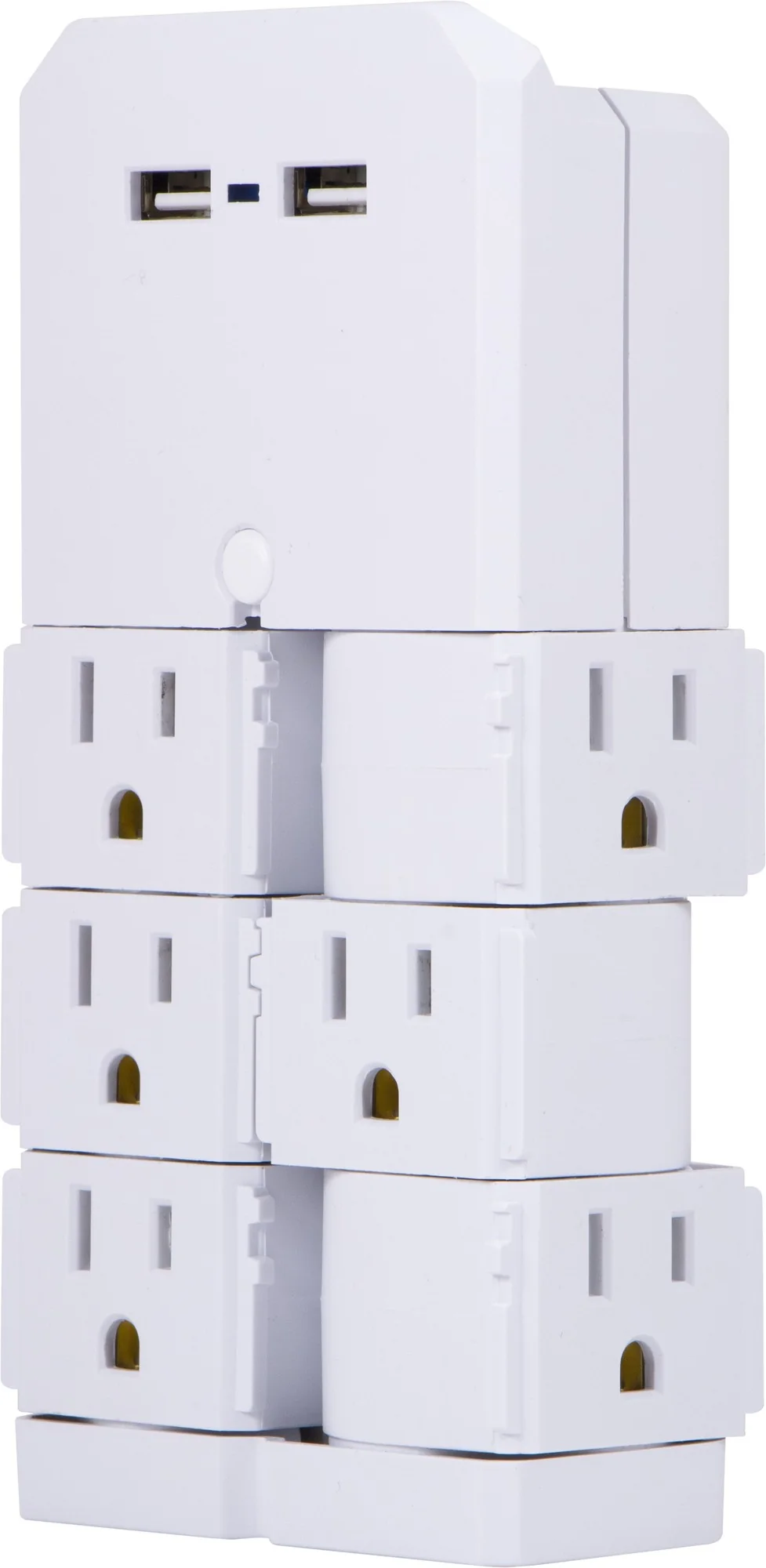 Next-Generation GE OUTLET ROTATING CAP 2 USB PORTS Casual