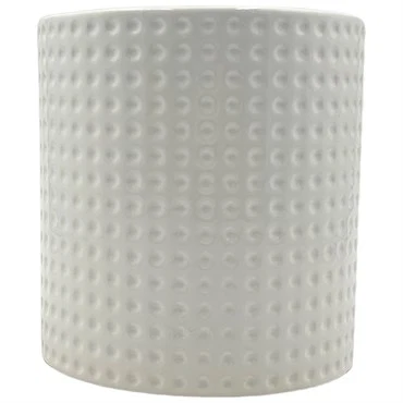 High-Quality M CARR CERAMIC POT WHITE DOTS 6 quot Long-Lasting