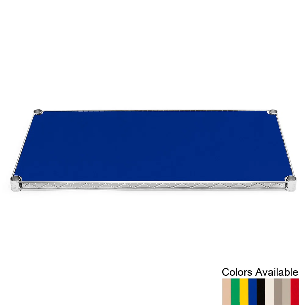 Certified 18 quot d x 72 quot w Plastic Wire Shelf Liners for Side Panels Dependable