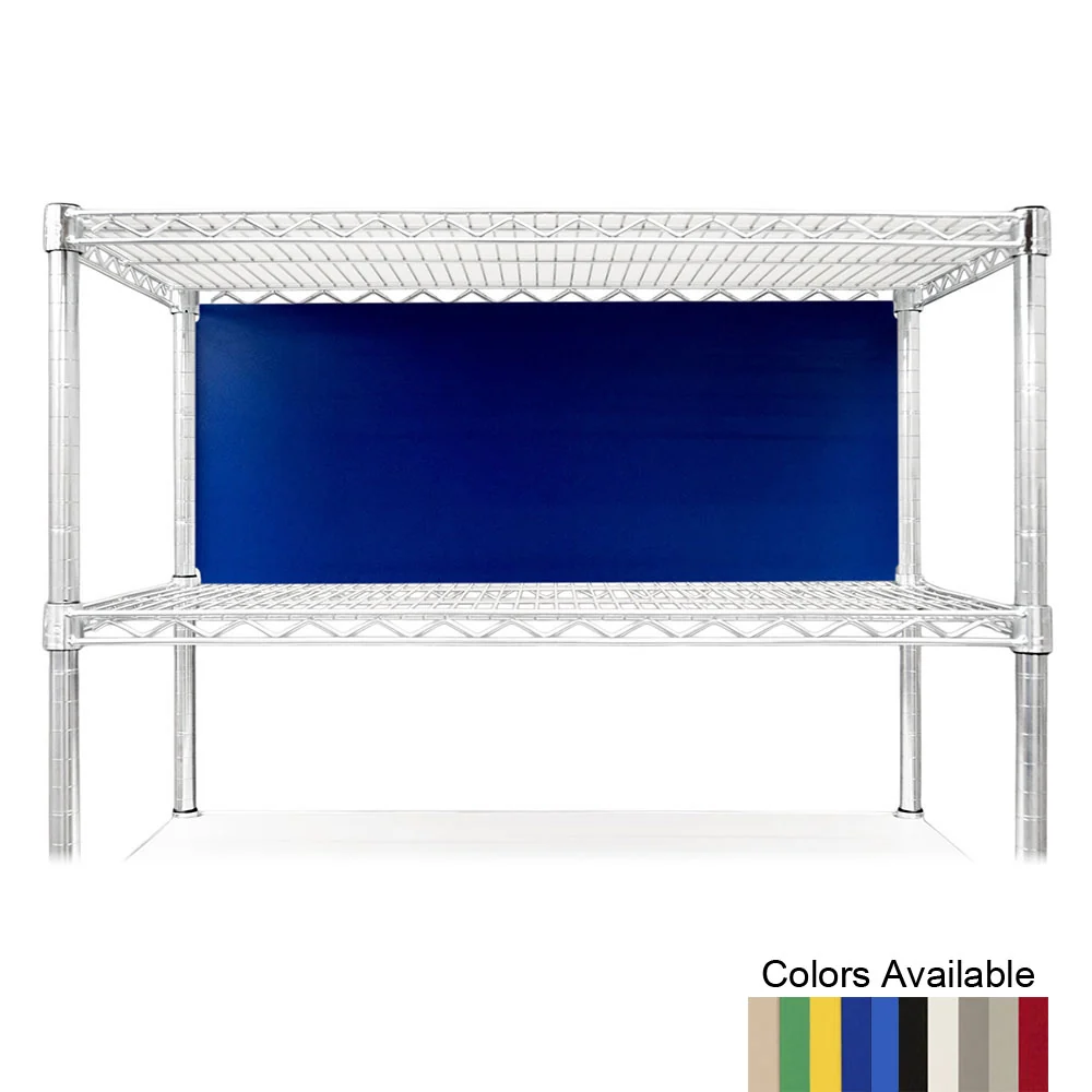 Recyclable 48 quot w x 16 quot h Wire Shelving Back Panels User-Friendly