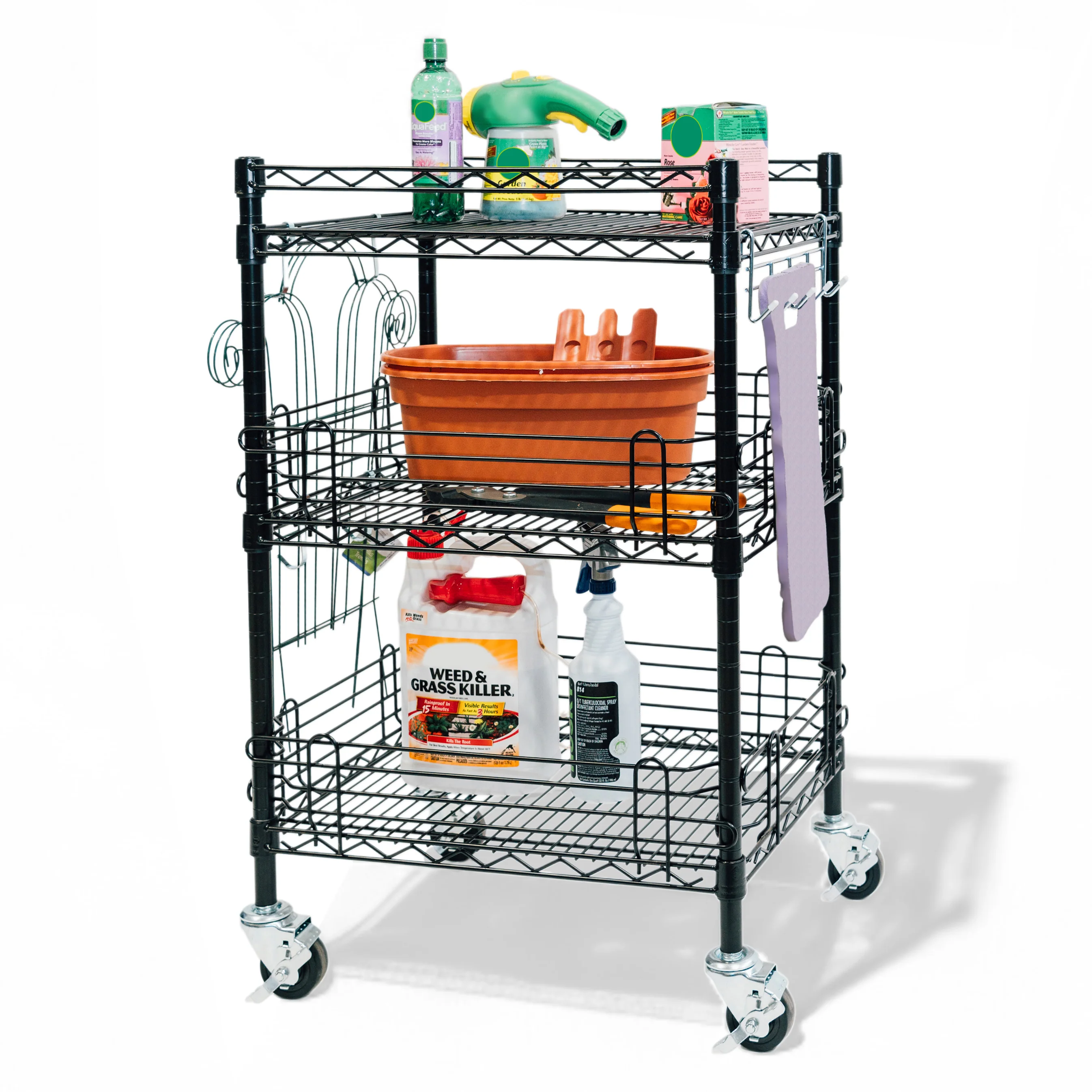 Exclusive Rolling Garden Cart Flexible