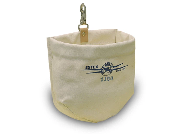 Dependable Estex 3x8.5 Canvas Nut bolt Bag 1120 Long-Lasting