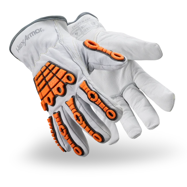 Solid HexArmor Chrome SLT® 4060 Cut-Resistant Arc Flash Gloves Cut Level A5 Size 4060 Versatile