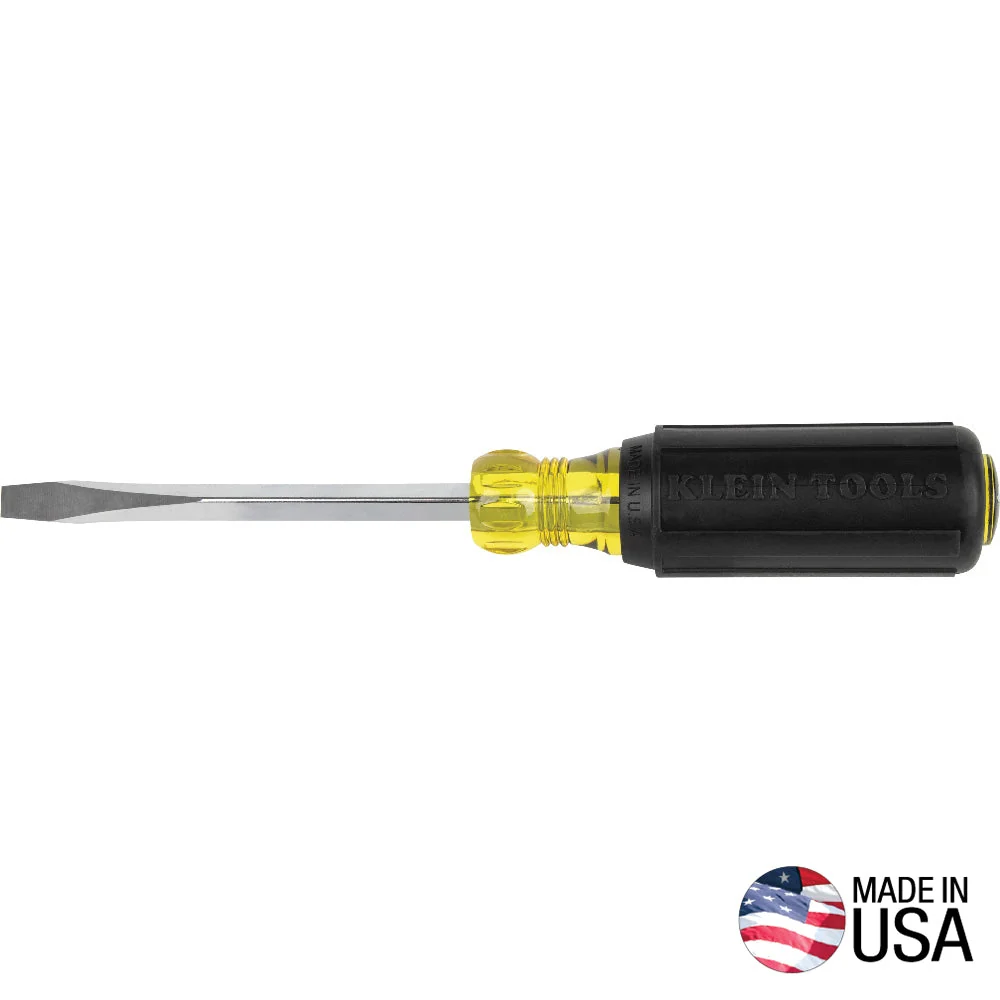 Responsible Klein 1 4-Inch Keystone Screwdriver 4-Inch Square Shank 600-4 Comfortable