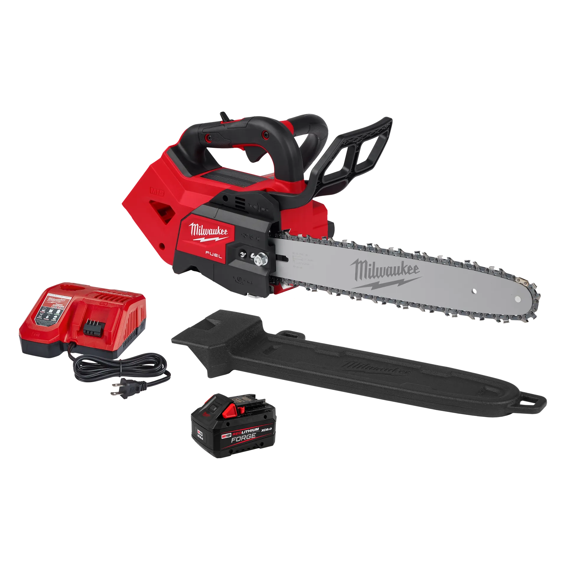 Prestigious Milwaukee M18 FUEL™ 14 quot Top Handle Chainsaw Kit 2826-21T Detailed